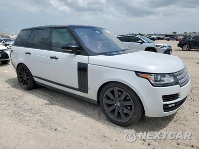 Czwarte zdjęcie samochodu z boku: 2016 LAND ROVER RANGE ROVER HSE VIN:SALGS2KF0GA256917 - miniatura