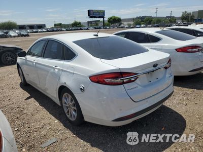 Drugie zdjęcie samochodu z przodu: 2017 FORD FUSION SE HYBRID VIN:3FA6P0LU9HR409300 - miniatura