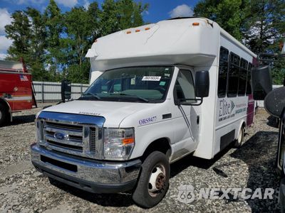 Drugie zdjęcie samochodu z przodu: 2017 FORD ECONOLINE E350 SUPER DUTY CUTAWAY VAN VIN:1FDEE3FS8HDC46084 - miniatura