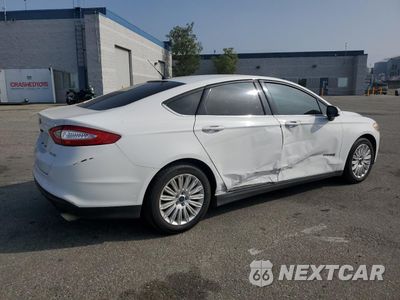Trzecie zdjęcie samochodu z tyłu: 2014 FORD FUSION S HYBRID VIN:3FA6P0UU4ER392951 - miniatura