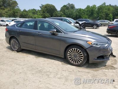 Czwarte zdjęcie samochodu z boku: 2018 FORD FUSION SE VIN:3FA6P0H96JR153451 - miniatura