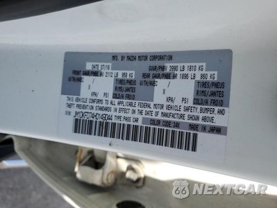 Zdjęcie 14 z 14 samochodu: 2017 MAZDA CX-3 GRAND TOURING VIN:JM1DKFD74H0149044 - miniatura