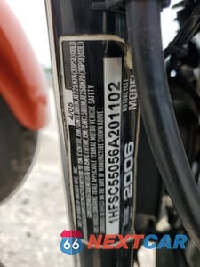 Zdjęcie 9 z 9 samochodu: 2006 HONDA VTX1300 C VIN:1HFSC55056A201102 - miniatura