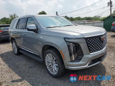 Czwarte zdjęcie samochodu z boku: 2025 CADILLAC ESCALADE PREMIUM LUXURY VIN:1GYS9BRL9SR117673 - miniatura