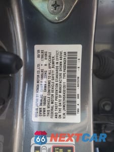Zdjęcie 12 z 12 samochodu: 2010 HONDA INSIGHT LX VIN:JHMZE2H5XAS013511 - miniatura