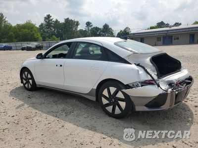 Drugie zdjęcie samochodu z przodu: 2024 HYUNDAI IONIQ 6 SE VIN:KMHM24AC6RA080063 - miniatura