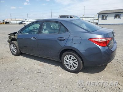 Drugie zdjęcie samochodu z przodu: 2019 TOYOTA COROLLA L VIN:2T1BURHE4KC198611 - miniatura