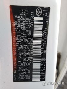 Zdjęcie 12 z 12 samochodu: 2010 TOYOTA COROLLA BASE VIN:2T1BU4EE1AC463765 - miniatura