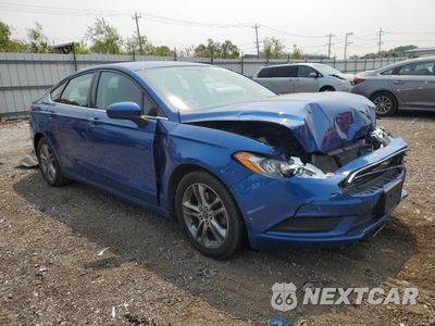 Czwarte zdjęcie samochodu z boku: 2018 FORD FUSION SE VIN:3FA6P0HDXJR136009 - miniatura