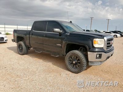 Czwarte zdjęcie samochodu z boku: 2015 GMC SIERRA K1500 SLE VIN:3GTU2UEC1FG215297 - miniatura