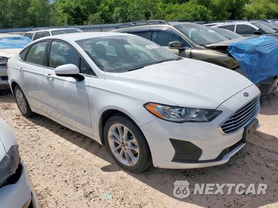 Czwarte zdjęcie samochodu z boku: 2020 FORD FUSION SE VIN:3FA6P0LU8LR119106 - miniatura