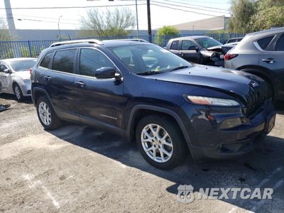 Czwarte zdjęcie samochodu z boku: 2015 JEEP CHEROKEE LATITUDE VIN:1C4PJLCB3FW741744 - miniatura