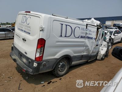 Trzecie zdjęcie samochodu z tyłu: 2019 FORD TRANSIT T-250 VIN:1FTYR2ZG2KKB63700 - miniatura