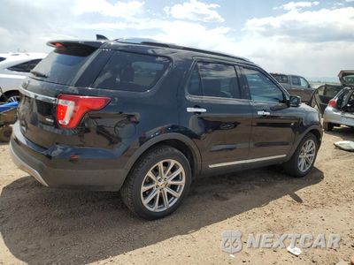 Trzecie zdjęcie samochodu z tyłu: 2017 FORD EXPLORER LIMITED VIN:1FM5K8FH4HGD12428 - miniatura