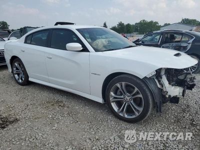 Czwarte zdjęcie samochodu z boku: 2021 DODGE CHARGER R/T VIN:2C3CDXCTXMH584123 - miniatura
