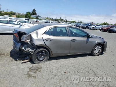 Trzecie zdjęcie samochodu z tyłu: 2018 TOYOTA COROLLA L VIN:2T1BURHE3JC004827 - miniatura