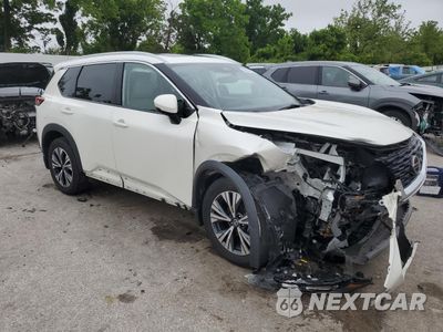Czwarte zdjęcie samochodu z boku: 2021 NISSAN ROGUE SV VIN:5N1AT3BB5MC769007 - miniatura
