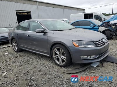 Czwarte zdjęcie samochodu z boku: 2012 VOLKSWAGEN PASSAT SE VIN:1VWBN7A34CC061881 - miniatura