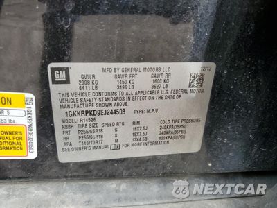 Zdjęcie 12 z 14 samochodu: 2014 GMC ACADIA SLE VIN:1GKKRPKD9EJ244503 - miniatura