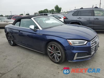 Czwarte zdjęcie samochodu z boku: 2018 AUDI S5 PREMIUM PLUS VIN:WAUY4GF51JN006376 - miniatura