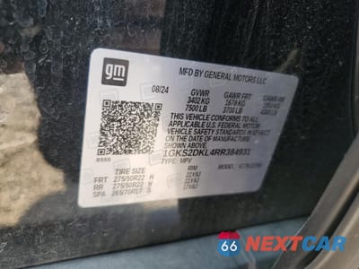 Zdjęcie 13 z 16 samochodu: 2024 GMC YUKON DENALI VIN:1GKS2DKL4RR384931 - miniatura