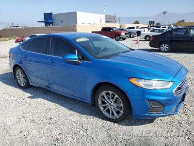 Czwarte zdjęcie samochodu z boku: 2019 FORD FUSION SE VIN:3FA6P0HD1KR115177 - miniatura