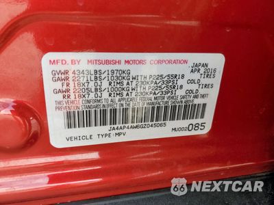 Zdjęcie 13 z 15 samochodu: 2016 MITSUBISHI OUTLANDER SPORT SEL VIN:JA4AP4AW6GZ045065 - miniatura