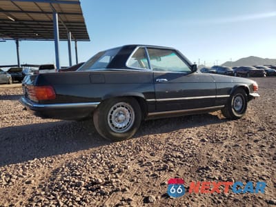 Trzecie zdjęcie samochodu z tyłu: 1984 MERCEDES BENZ 280 SL VIN:WDB1070421A014784 - miniatura