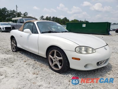 Czwarte zdjęcie samochodu z boku: 2001 MAZDA MX-5 MIATA BASE VIN:JM1NB353610203352 - miniatura