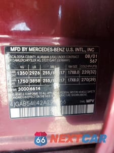 Zdjęcie 13 z 15 samochodu: 2002 MERCEDES-BENZ ML 320 VIN:4JGAB54E42A297266 - miniatura