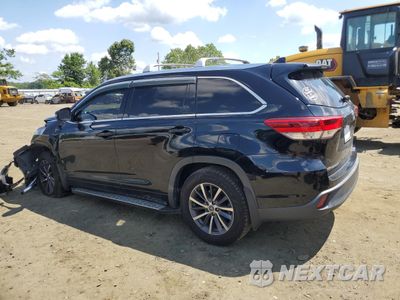 Drugie zdjęcie samochodu z przodu: 2018 TOYOTA HIGHLANDER SE VIN:5TDJZRFH0JS554102 - miniatura