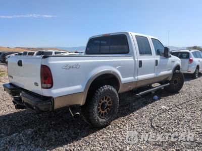 Trzecie zdjęcie samochodu z tyłu: 2006 FORD F250 SUPER DUTY VIN:1FTSW21P96ED13512 - miniatura