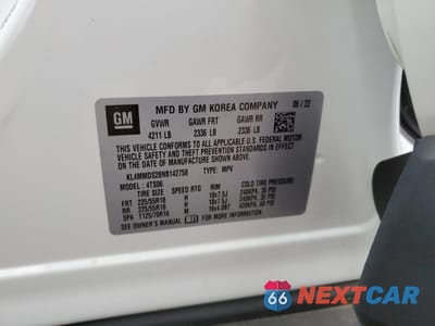 Zdjęcie 13 z 13 samochodu: 2022 BUICK ENCORE GX SELECT VIN:KL4MMDS28NB142758 - miniatura