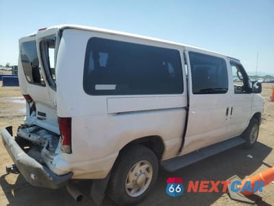 Trzecie zdjęcie samochodu z tyłu: 2010 FORD ECONOLINE E350 SUPER DUTY WAGON VIN:1FBNE3BL6ADA74375 - miniatura
