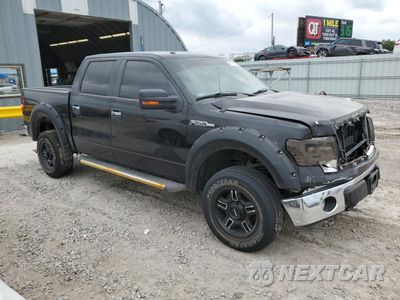 Czwarte zdjęcie samochodu z boku: 2014 FORD F150 SUPERCREW VIN:1FTFW1EF0EKD92016 - miniatura