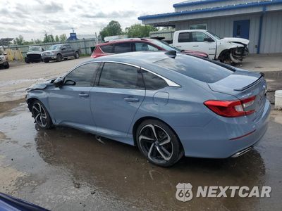 Drugie zdjęcie samochodu z przodu: 2022 HONDA ACCORD SPORT VIN:1HGCV1F3XNA117139 - miniatura