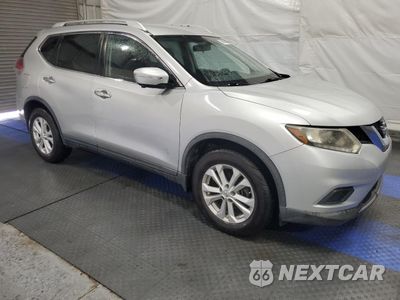 Czwarte zdjęcie samochodu z boku: 2015 NISSAN ROGUE S VIN:KNMAT2MT3FP541619 - miniatura