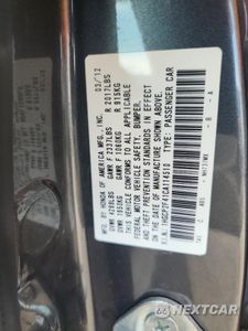 Zdjęcie 12 z 14 samochodu: 2012 HONDA ACCORD LXP VIN:1HGCP2F41CA114510 - miniatura