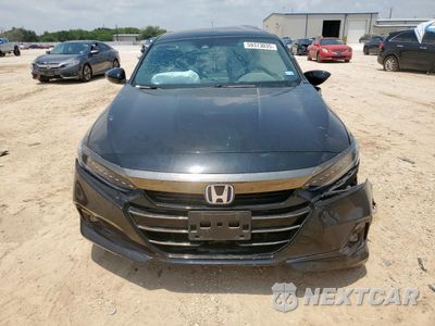 Piąte zdjęcie samochodu w środku: 2022 HONDA ACCORD HYBRID SPORT VIN:1HGCV3F25NA023317 - miniatura