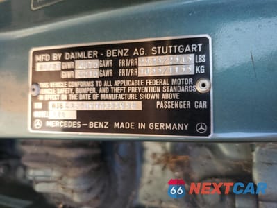 Zdjęcie 12 z 12 samochodu: 1987 MERCEDES-BENZ 420 SEL VIN:WDBCA35D9HA333938 - miniatura