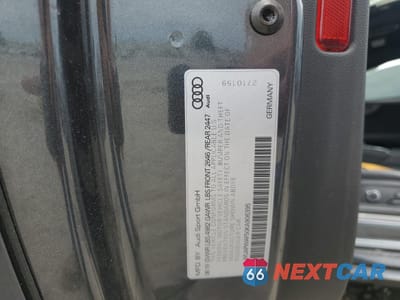 Zdjęcie 12 z 12 samochodu: 2019 AUDI RS 5 2.9T VIN:WUAPWAF50KA906395 - miniatura