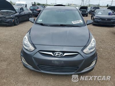 Piąte zdjęcie samochodu w środku: 2012 HYUNDAI ACCENT GLS VIN:KMHCU4AE7CU185952 - miniatura