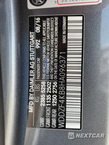 Zdjęcie 12 z 13 samochodu: 2017 MERCEDES-BENZ E 300 4MATIC VIN:WDDZF4KB8HA096371 - miniatura