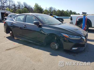 Czwarte zdjęcie samochodu z boku: 2020 NISSAN SENTRA SR VIN:3N1AB8DV9LY302628 - miniatura