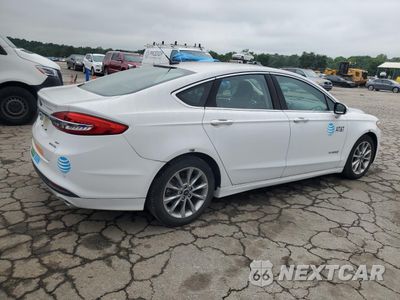 Trzecie zdjęcie samochodu z tyłu: 2017 FORD FUSION SE HYBRID VIN:3FA6P0LUXHR400721 - miniatura