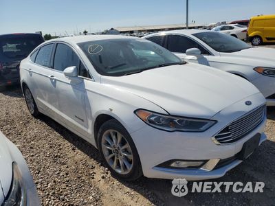 Czwarte zdjęcie samochodu z boku: 2017 FORD FUSION SE HYBRID VIN:3FA6P0LU2HR409302 - miniatura