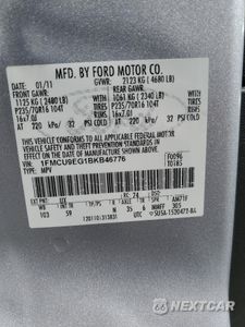 Zdjęcie 13 z 15 samochodu: 2011 FORD ESCAPE LIMITED VIN:1FMCU9EG1BKB46776 - miniatura