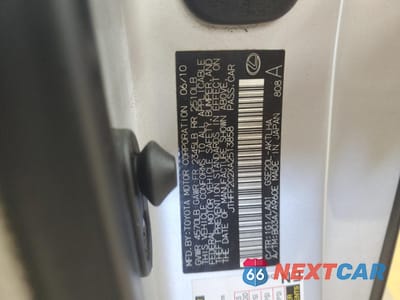 Zdjęcie 12 z 14 samochodu: 2010 LEXUS IS 250 VIN:JTHFF2C2XA2513858 - miniatura