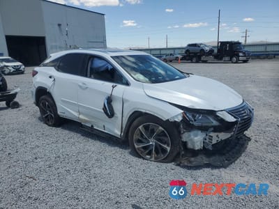 Czwarte zdjęcie samochodu z boku: 2017 LEXUS RX 450H BASE VIN:2T2BGMCAXHC016638 - miniatura
