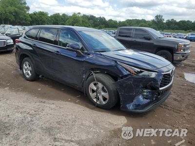 Czwarte zdjęcie samochodu z boku: 2021 TOYOTA HIGHLANDER L VIN:5TDBZRBH9MS552153 - miniatura